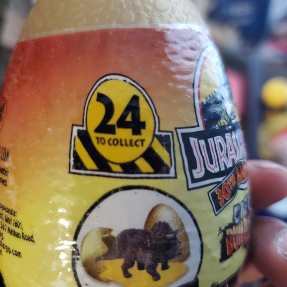 :Lot Of 3 Jurassic Park 30th Anniversary CAPTIVZ Build & Battle blind eggs - Picture 12 of 15